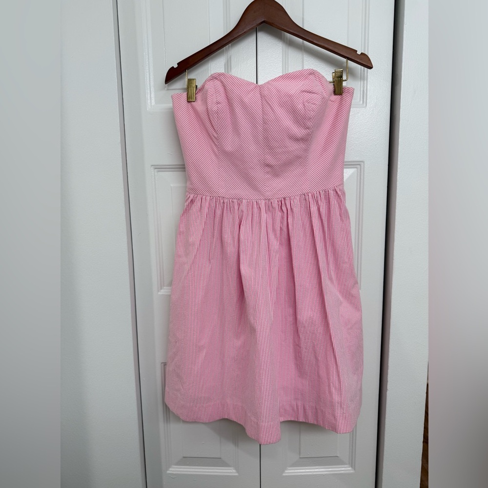 Lilly Pulitzer Pink Strapless Dress